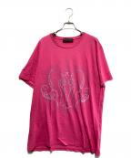 ETROエトロ）の古着「プリントTシャツ」｜ピンク