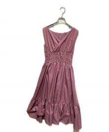 HER LIP TO（ハーリップトゥ）の古着「Riviera Double Bow Dress」｜バイオレット