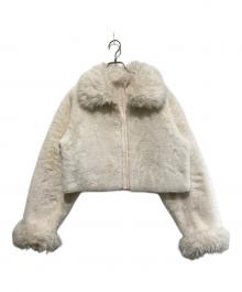 eimy istoire（エイミーイストワール）の古着「スリーブコンビファージャケット」｜ホワイト