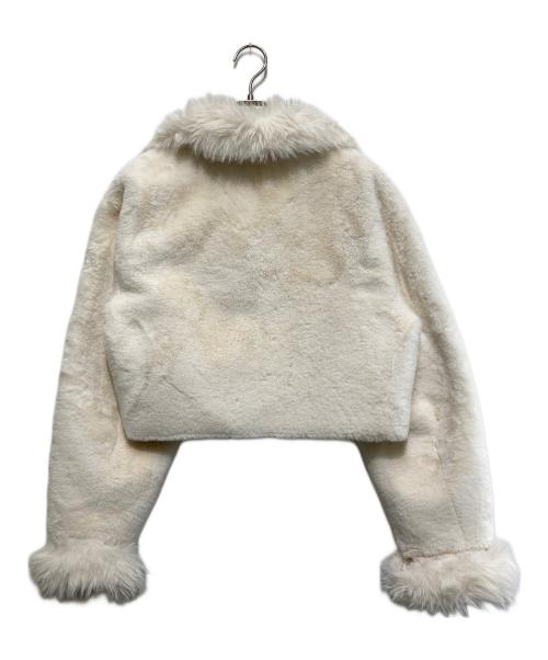 eimy istoire（エイミーイストワール）eimy istoire (エイミーイストワール) スリーブコンビファージャケット ホワイト サイズ:FREEの古着・服飾アイテム