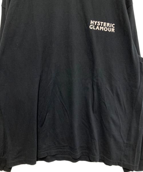 Hysteric Glamour（ヒステリックグラマー）Hysteric Glamour (ヒステリックグラマー) HYSTERIC UNLIMITED Tシャツ ブラック サイズ:XLの古着・服飾アイテム