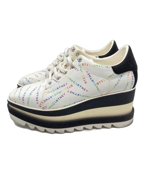 STELLA McCARTNEY（ステラマッカートニー）STELLA McCARTNEY (ステラマッカートニー) エリス ホワイト×ブラック サイズ:37の古着・服飾アイテム