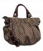 CELINEセリーヌ）の古着「2WAYバッグ」｜ブラウン