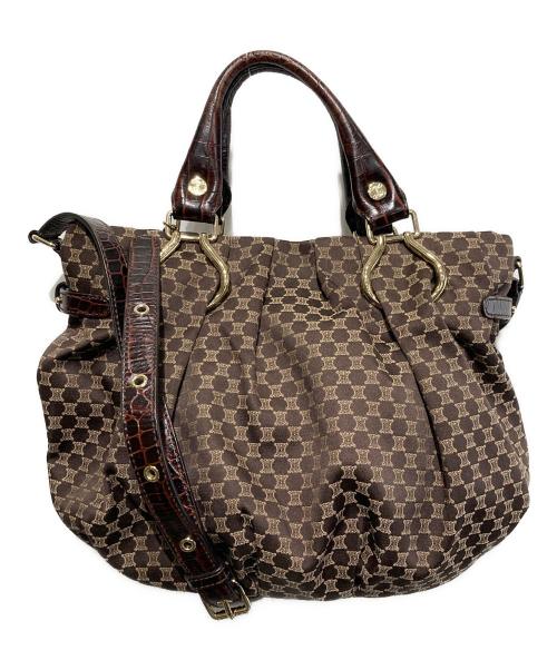 CELINE（セリーヌ）CELINE (セリーヌ) 2WAYバッグ ブラウンの古着・服飾アイテム