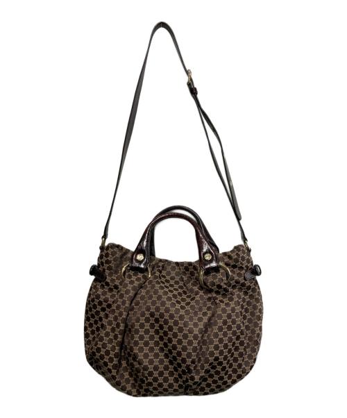 CELINE（セリーヌ）CELINE (セリーヌ) 2WAYバッグ ブラウンの古着・服飾アイテム