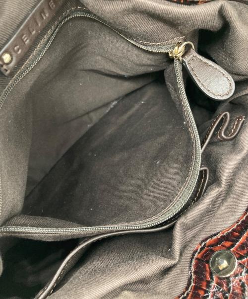 CELINE（セリーヌ）CELINE (セリーヌ) 2WAYバッグ ブラウンの古着・服飾アイテム