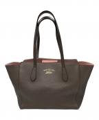 GUCCIグッチ）の古着「トートバッグ」｜ブラウン