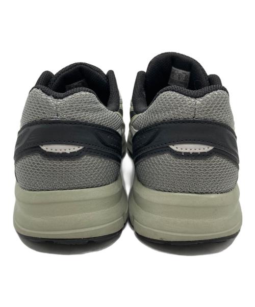 asics（アシックス）asics (アシックス) JOG 100S SHEET ROCK BLACK（ジョグ100S シートロック ブラック） グリーン×グレー サイズ:25の古着・服飾アイテム