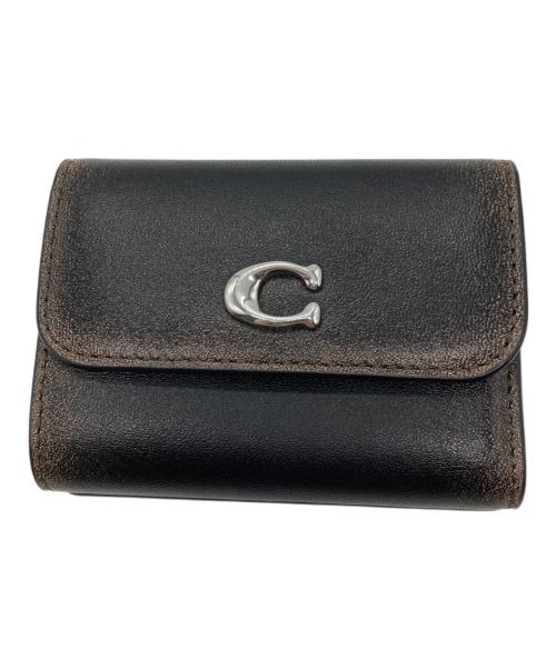 COACH（コーチ）COACH (コーチ) エッセンシャル カード ホルダー ウォレット ブラックの古着・服飾アイテム