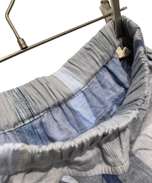 tamaki niime（タマキ ニイメ）tamaki niime (タマキ ニイメ) ワイドパンツ/サルエル グレー×ブルー サイズ:不明の古着・服飾アイテム