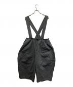 BLACK COMME des GARCONSブラックコムデギャルソン）の古着「オーバーオールバルーンパンツ」｜グレー