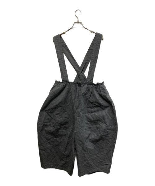 BLACK COMME des GARCONS（ブラックコムデギャルソン）BLACK COMME des GARCONS (ブラックコムデギャルソン) オーバーオールバルーンパンツ グレー サイズ:Mの古着・服飾アイテム