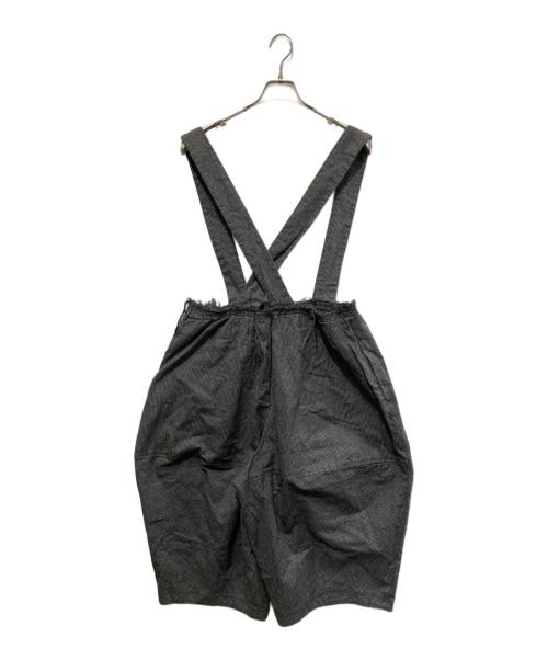 BLACK COMME des GARCONS（ブラックコムデギャルソン）BLACK COMME des GARCONS (ブラックコムデギャルソン) オーバーオールバルーンパンツ グレー サイズ:Mの古着・服飾アイテム