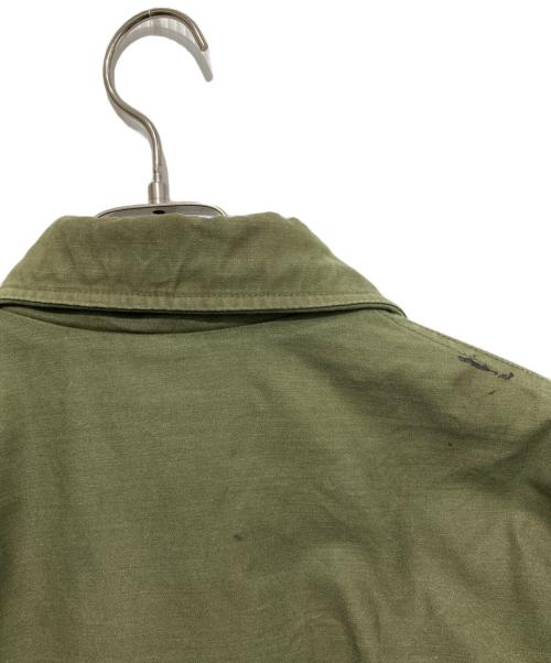 US.NAVY（US.NAVY）US.NAVY (US.NAVY) A-2 デッキジャケット オリーブ サイズ:Mの古着・服飾アイテム