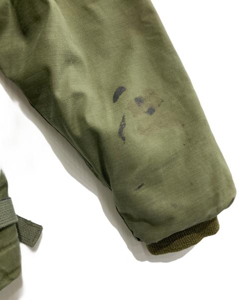 US.NAVY（US.NAVY）US.NAVY (US.NAVY) A-2 デッキジャケット オリーブ サイズ:Mの古着・服飾アイテム