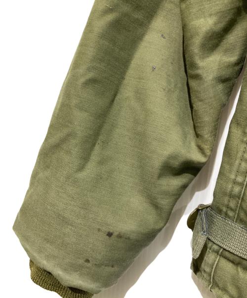 US.NAVY（US.NAVY）US.NAVY (US.NAVY) A-2 デッキジャケット オリーブ サイズ:Mの古着・服飾アイテム