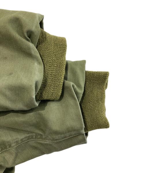 US.NAVY（US.NAVY）US.NAVY (US.NAVY) A-2 デッキジャケット オリーブ サイズ:Mの古着・服飾アイテム