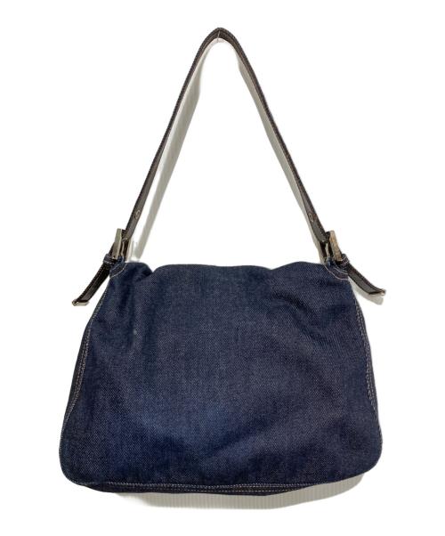 FENDI（フェンディ）FENDI (フェンディ) Pre-owned mamma baguette denim bag/マンマバケットショルダーデニムバッグ インディゴの古着・服飾アイテム