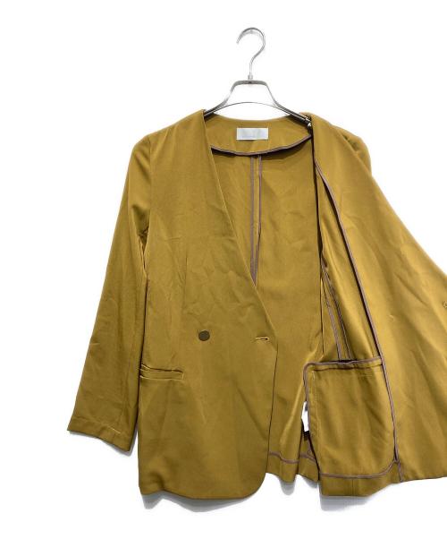 GALLARDA GALANTE（ガリャルダガランテ）GALLARDA GALANTE (ガリャルダガランテ) スリットスリーブジャケット ブラウン サイズ:FREEの古着・服飾アイテム