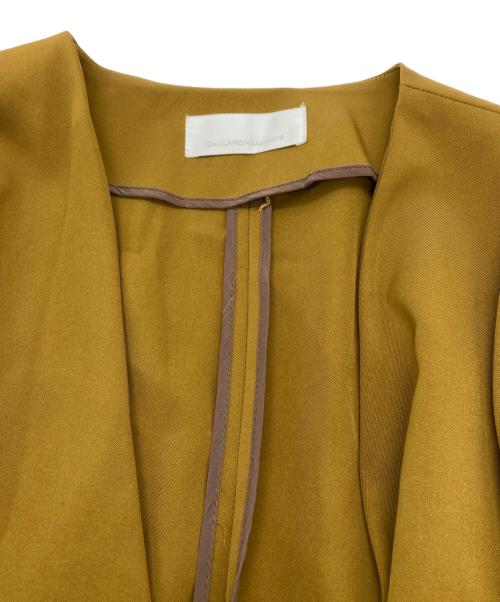 GALLARDA GALANTE（ガリャルダガランテ）GALLARDA GALANTE (ガリャルダガランテ) スリットスリーブジャケット ブラウン サイズ:FREEの古着・服飾アイテム