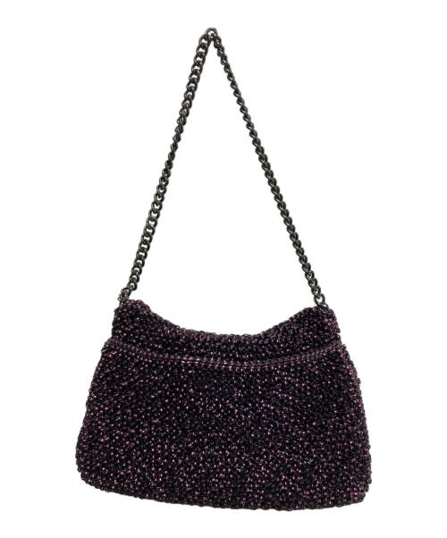 ANTEPRIMA（アンテプリマ）ANTEPRIMA (アンテプリマ) ワイヤーショルダーバッグ パープルの古着・服飾アイテム