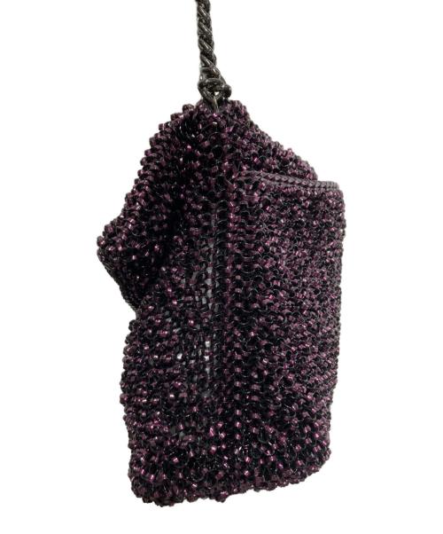 ANTEPRIMA（アンテプリマ）ANTEPRIMA (アンテプリマ) ワイヤーショルダーバッグ パープルの古着・服飾アイテム