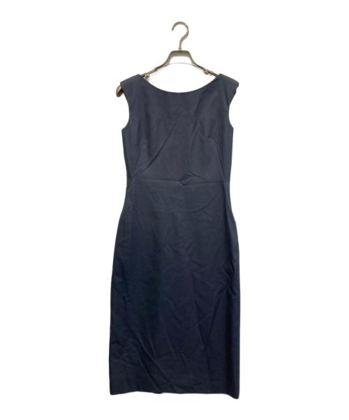 Yves Saint Laurent Rive Gauche（イヴ・サンローラン リヴ・ゴーシュ）Yves Saint Laurent Rive Gauche (イヴ・サンローラン リヴ・ゴーシュ) 90sノースリーブワンピース ネイビー サイズ:34の古着・服飾アイテム