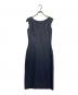 Yves Saint Laurent Rive Gauche (イヴ・サンローラン リヴ・ゴーシュ) 90sノースリーブワンピース ネイビー サイズ:34：6000円