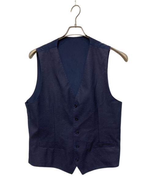 DOLCE & GABBANA（ドルチェ＆ガッバーナ）DOLCE & GABBANA (ドルチェ＆ガッバーナ) 3ピーススーツ/セットアップ ネイビー サイズ:50の古着・服飾アイテム