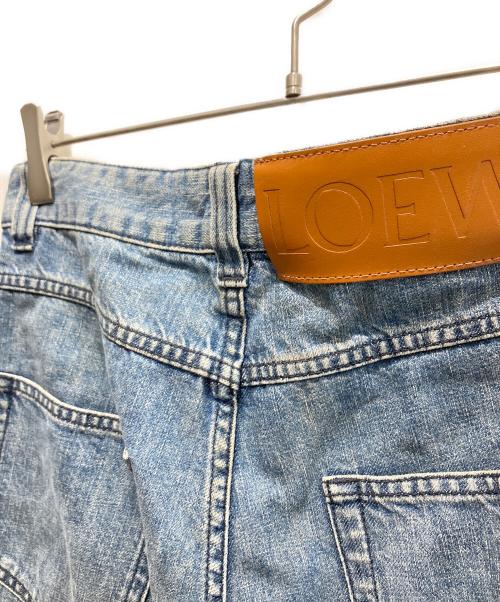 LOEWE（ロエベ）LOEWE (ロエベ) カットオフフィッシャーマンデニム インディゴ サイズ:44の古着・服飾アイテム