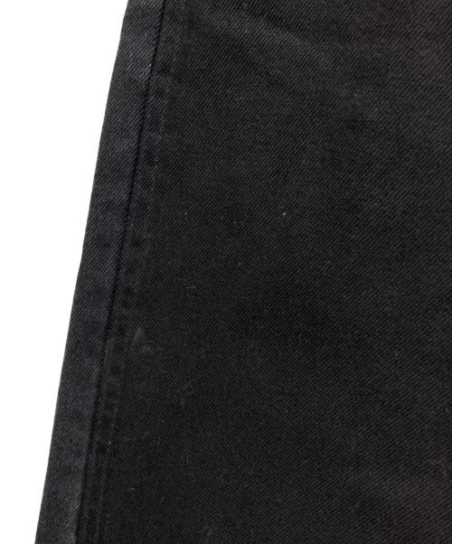 MM6 Maison Margiela（エムエムシックスメゾンマルジェラ）MM6 Maison Margiela (エムエムシックスメゾンマルジェラ) ダブルニーデニムパンツ ブラック サイズ:46の古着・服飾アイテム