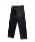 MM6 Maison Margiela (エムエムシックスメゾンマルジェラ) ダブルニーデニムパンツ ブラック サイズ:46：25000円