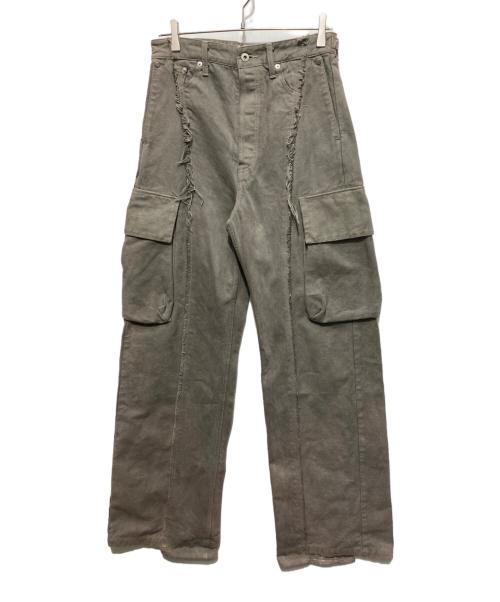 Vuja De（ヴジャデ）Vuja De (ヴジャデ) Diviser Cargo Pants （ディヴィゼ カーゴパンツ） オリーブ サイズ:Sの古着・服飾アイテム