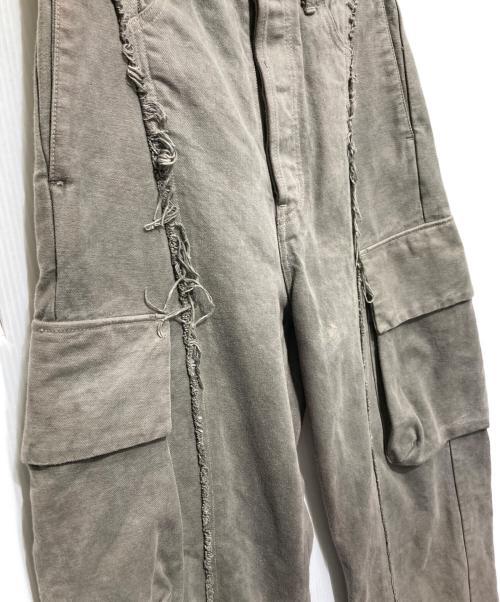 Vuja De（ヴジャデ）Vuja De (ヴジャデ) Diviser Cargo Pants （ディヴィゼ カーゴパンツ） オリーブ サイズ:Sの古着・服飾アイテム