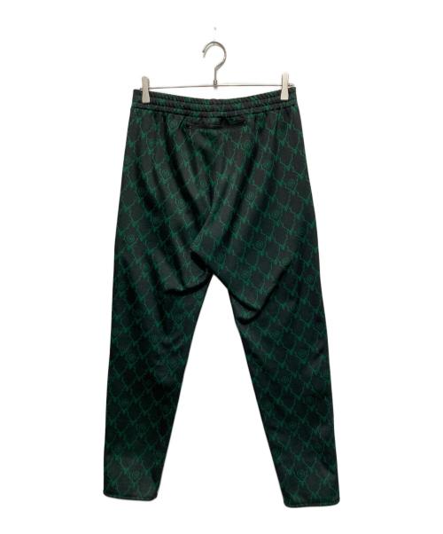 South2 West8（サウスツー ウエストエイト）South2 West8 (サウスツー ウエストエイト) Trainer Pant - Poly Jq グリーン×ブラック サイズ:Sの古着・服飾アイテム