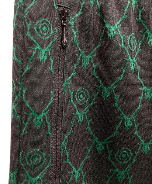 South2 West8（サウスツー ウエストエイト）South2 West8 (サウスツー ウエストエイト) Trainer Pant - Poly Jq グリーン×ブラック サイズ:Sの古着・服飾アイテム
