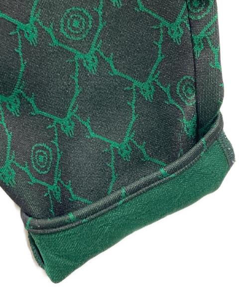 South2 West8（サウスツー ウエストエイト）South2 West8 (サウスツー ウエストエイト) Trainer Pant - Poly Jq グリーン×ブラック サイズ:Sの古着・服飾アイテム