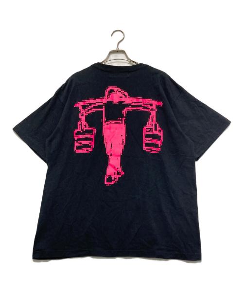 PHINGERIN（フィンガリン）PHINGERIN (フィンガリン) SOUND SHOP balansa (サウウドショップバランサ) プリントTシャツ ブラック サイズ:Lの古着・服飾アイテム