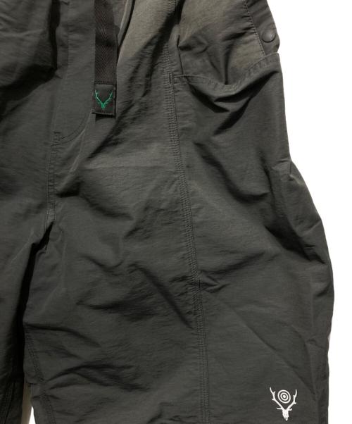 South2 West8（サウスツー ウエストエイト）south2 west8 (サウスツー ウエストエイト) Belted C.S. Short - C/N Grosgrain グレー サイズ:Lの古着・服飾アイテム