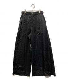 UNITED TOKYO（ユナイテッドトーキョー）の古着「Wrap Back Trousers/トラウザーパンツ」｜ブラック