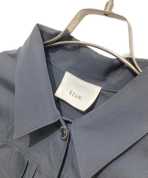 EZUMI（エズミ）EZUMi (エズミ) バッグプリーツジャケット ブラック サイズ:Sの古着・服飾アイテム