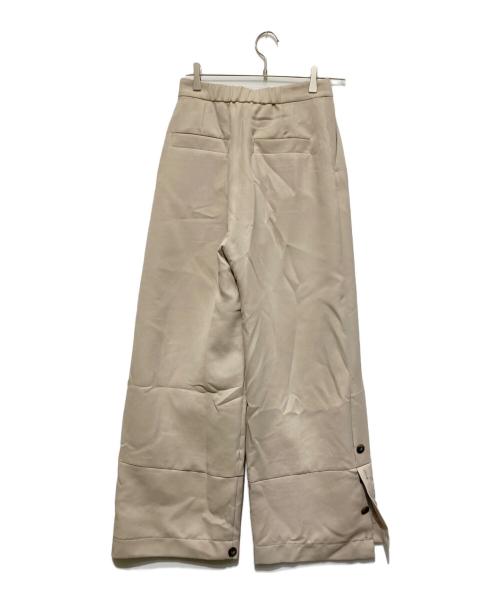 UN3D.（アンスリード）UN3D. (アンスリード) SHEER LAYERED PT ベージュ サイズ:38の古着・服飾アイテム