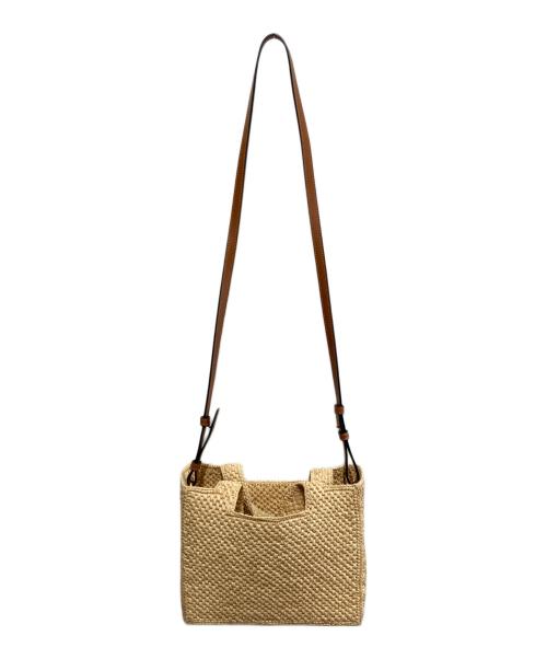 LOEWE（ロエベ）LOEWE (ロエベ) ロエベフォント トート スモール ベージュの古着・服飾アイテム