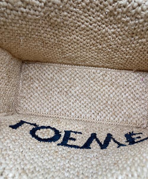 LOEWE（ロエベ）LOEWE (ロエベ) ロエベフォント トート スモール ベージュの古着・服飾アイテム