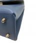 中古・古着 FURLA (フルラ) 1927 S TOP/ハンドバッグ ブルー：15000円