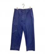 SAINT JAMESセントジェームス）の古着「ヴィンテージワークパンツ/60s/VINTAGE/古着」｜ネイビー