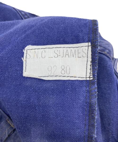 SAINT JAMES（セントジェームス）SAINT JAMES (セントジェームス) ヴィンテージワークパンツ/60s/VINTAGE/古着 ネイビー サイズ:SIZE 92 80の古着・服飾アイテム