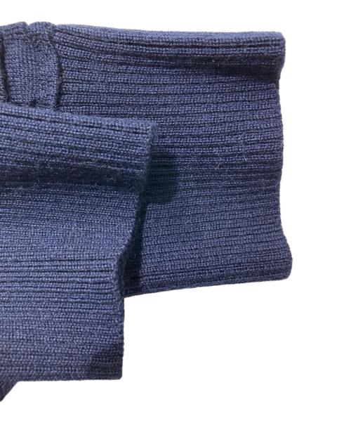 EMPORIO ARMANI（エンポリオアルマーニ）EMPORIO ARMANI (エンポリオアルマーニ) ロングスリーブカットソー/ニット ネイビー サイズ:Sの古着・服飾アイテム