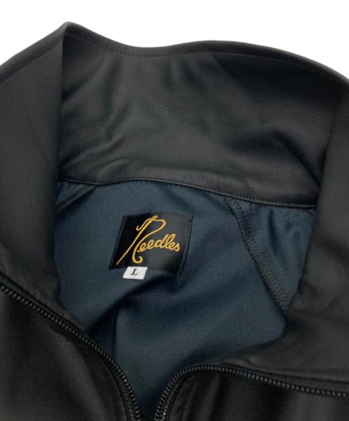 Needles（ニードルズ）Needles (ニードルズ) TRACK JACKET POLYURETHANE COATING ブラック サイズ:Lの古着・服飾アイテム