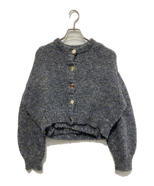 COEL（コエル）COEL (コエル) アンサンブルミックスニット グレー サイズ:FREEの古着・服飾アイテム